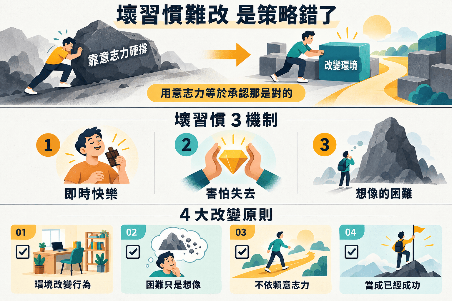 【21天閱讀寫作挑戰】1000萬人都說有效的輕鬆戒菸法：如何建立好習慣？改變壞習慣的關鍵觀點與策略