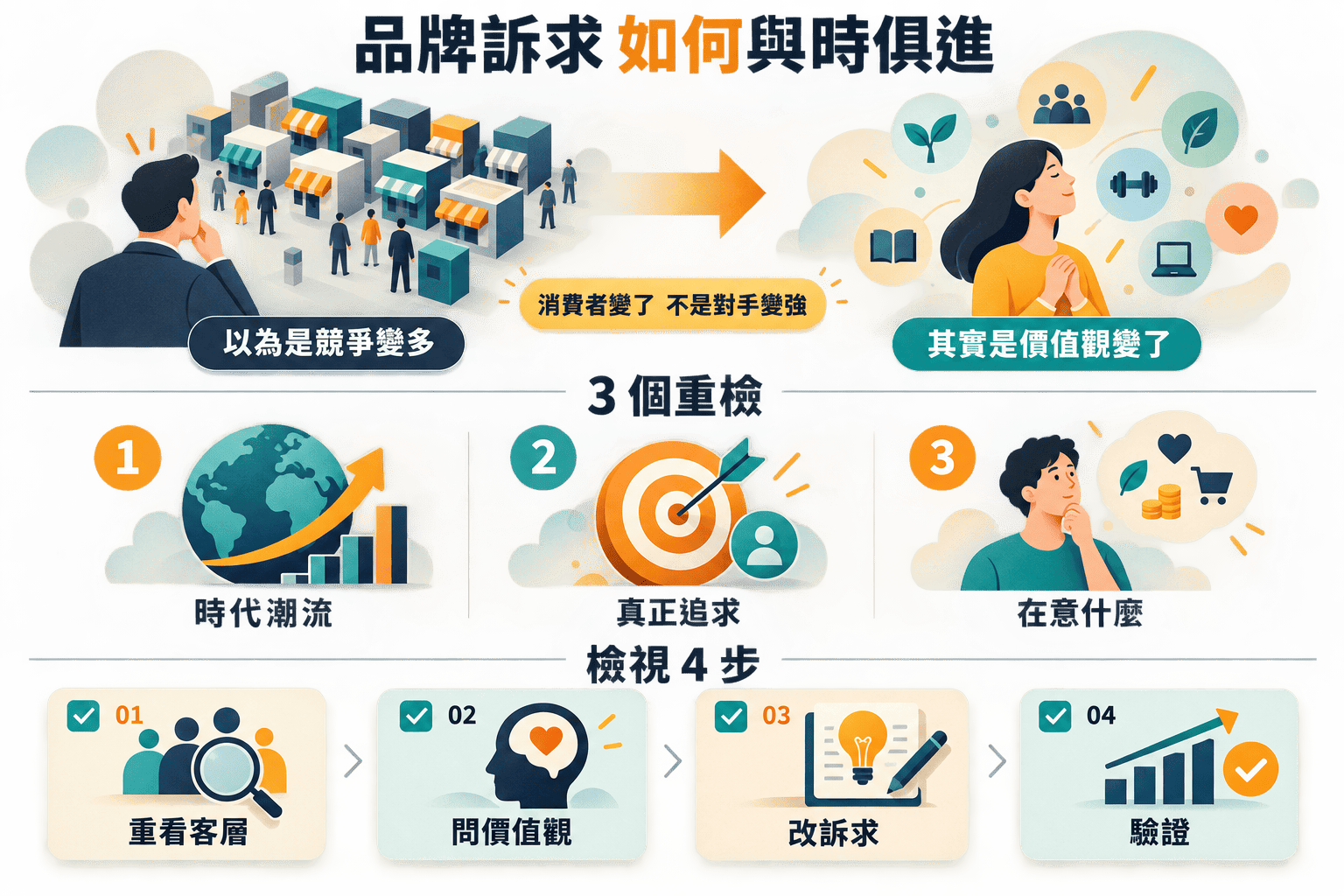 【行銷QA問】想知道品牌訴求如何與時俱進？你必知的6大關鍵問題與3個成功案例分析！
