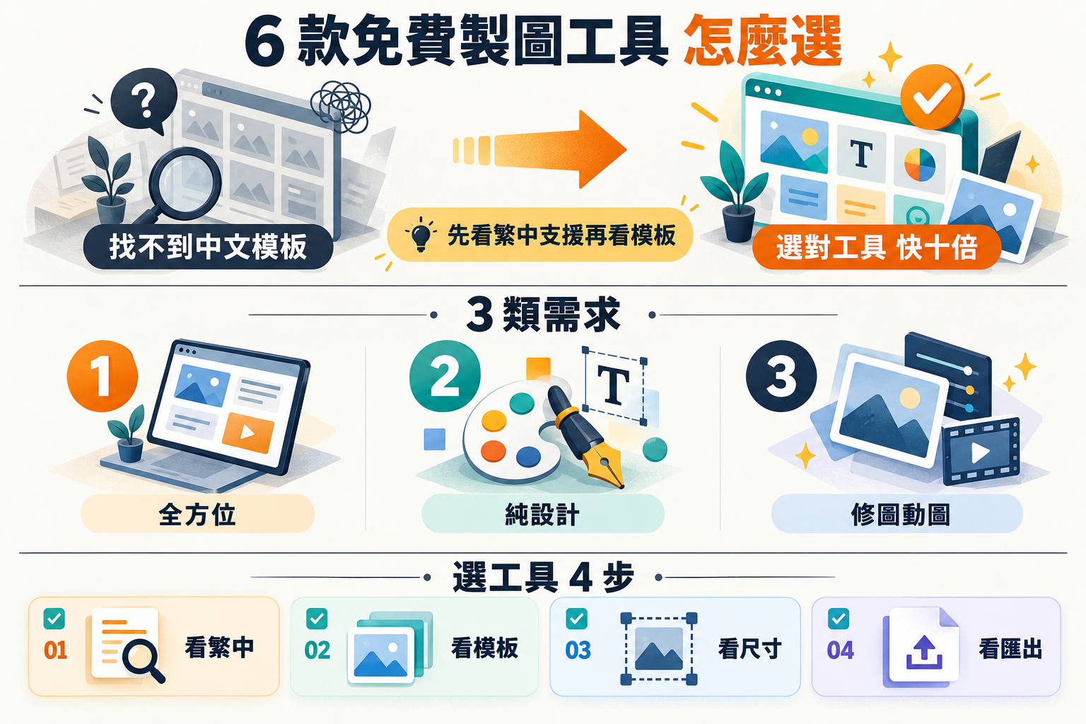 【行銷QA問】你一定要知道的行銷利器!6款免費線上製圖工具推薦~