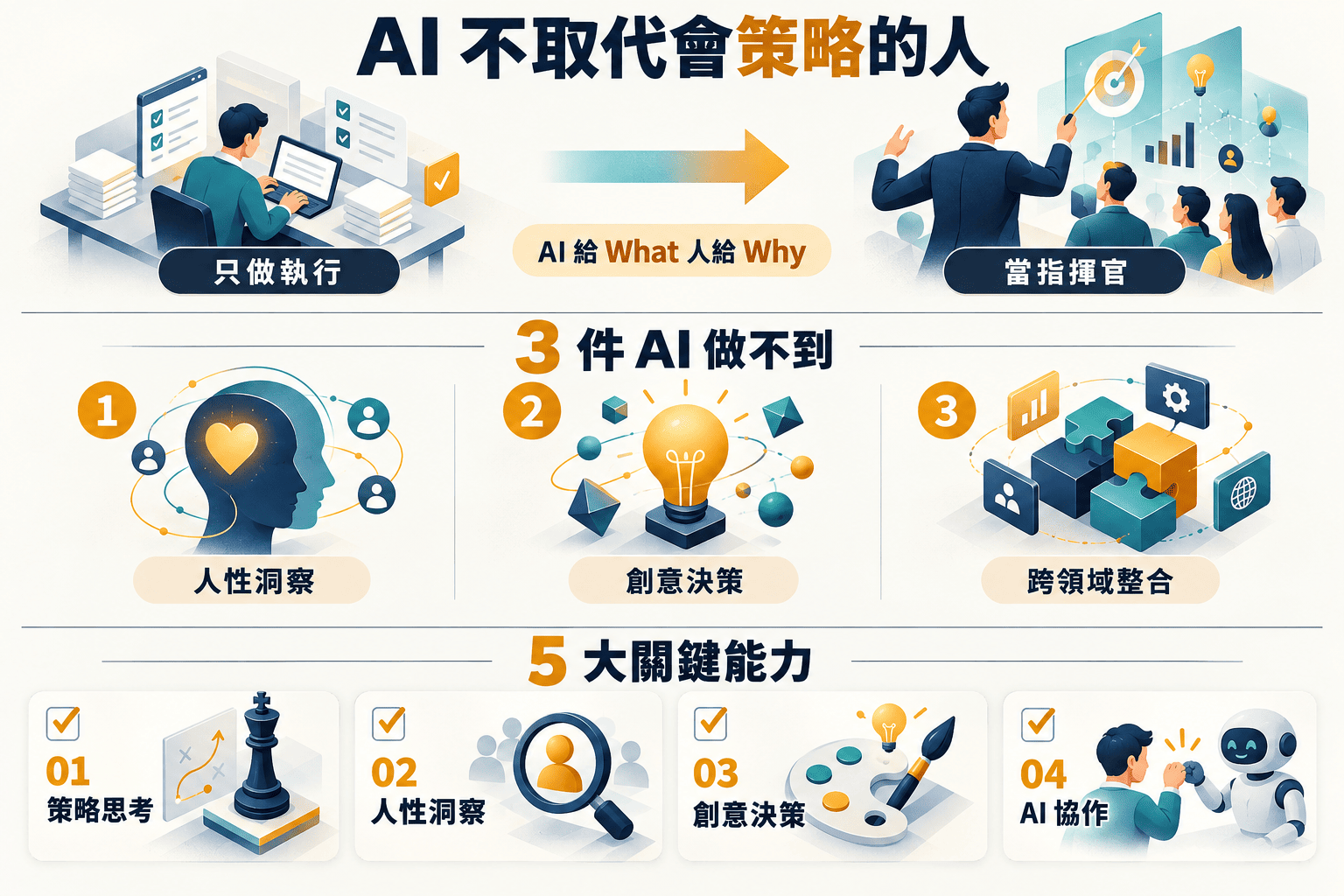 【行銷觀點】AI取代人類？行銷人必看：從少子化到AI衝擊，我們該如何轉型抓住5大關鍵機會！