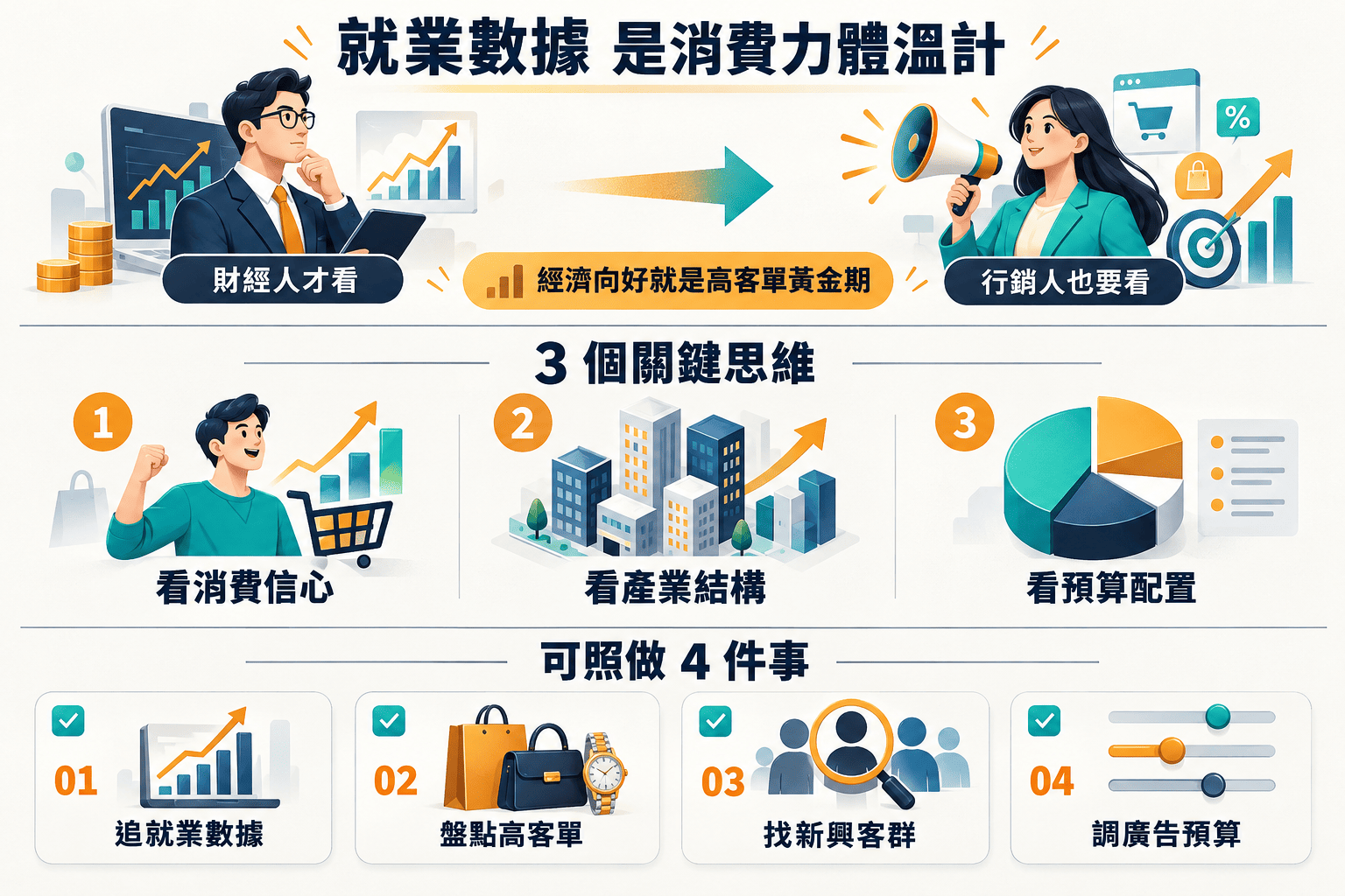【行銷觀點】美國就業人口大增17.8萬人，這跟你的品牌行銷有什麼關係？3個關鍵思維解密！