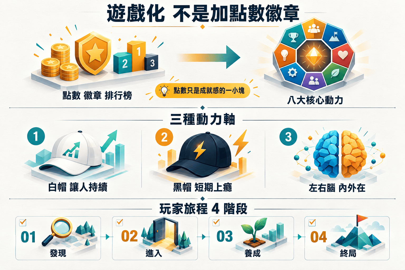 【21天閱讀寫作挑戰】遊戲化實戰全書:從點數徽章到 8 大核心動力,行銷人必懂的「八角行為分析法」