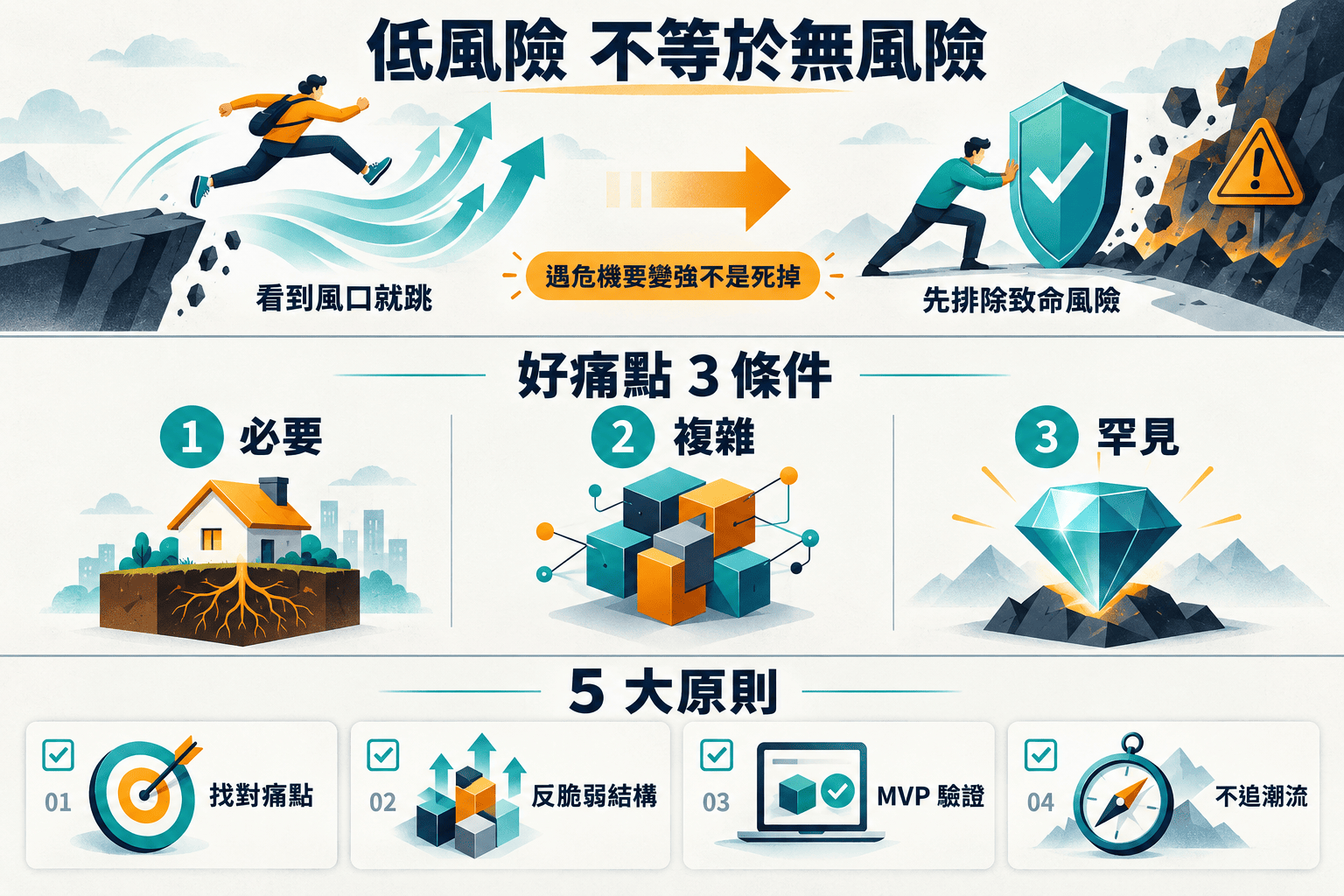 【21天閱讀寫作挑戰】低風險創業:樊登拆解「找痛點 + 反脆弱」5 大原則,新手創業必讀!