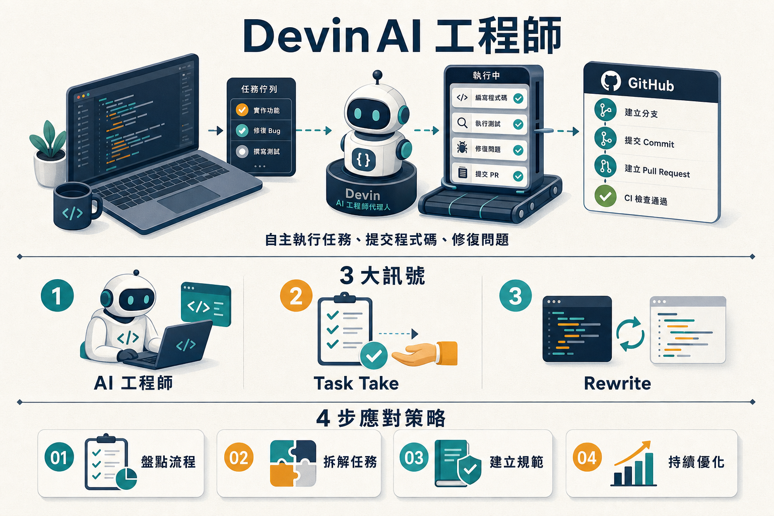 Devin 20 億估值 AI 工程師 3 訊號資訊圖