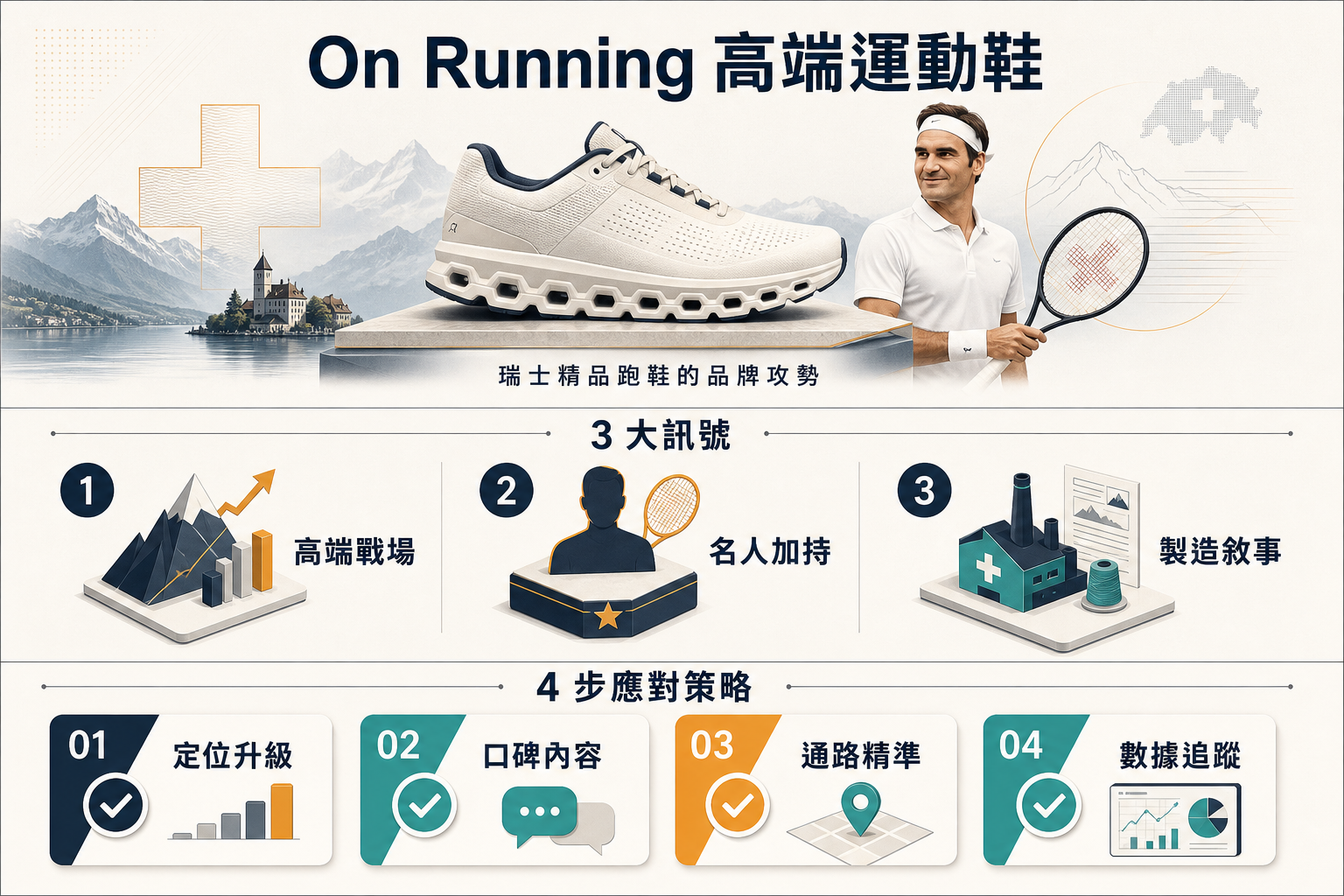 On Running 15 年 高端運動鞋 3 訊號資訊圖
