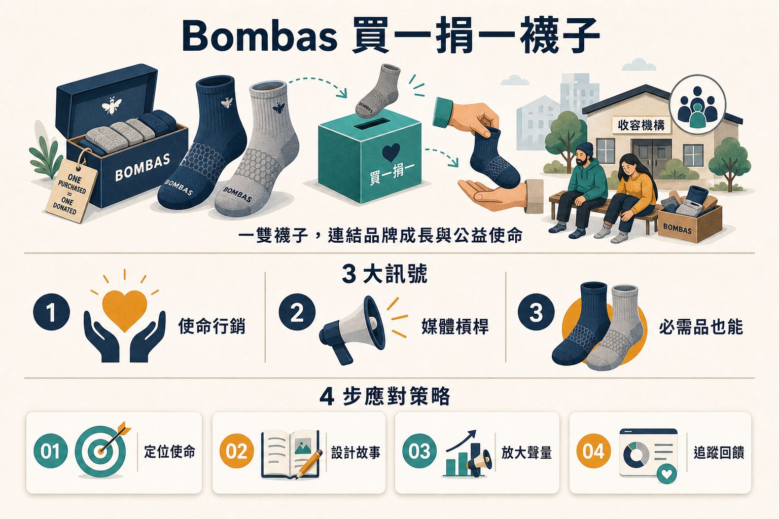 Bombas 襪子 3 訊號資訊圖