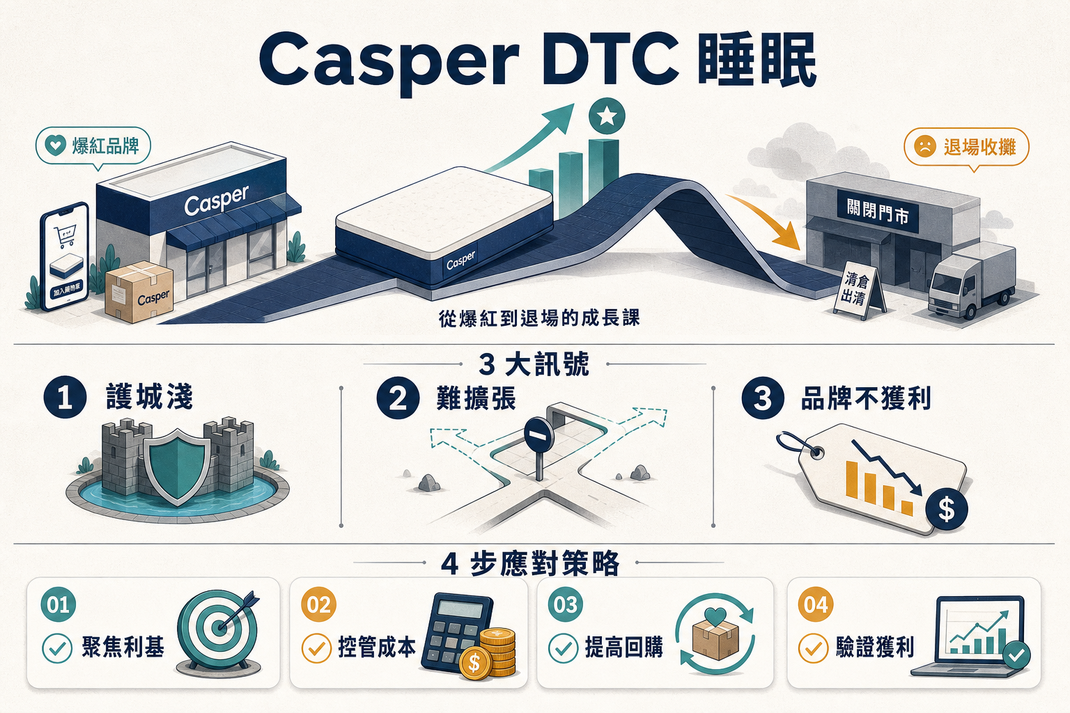Casper DTC 睡眠 3 訊號資訊圖