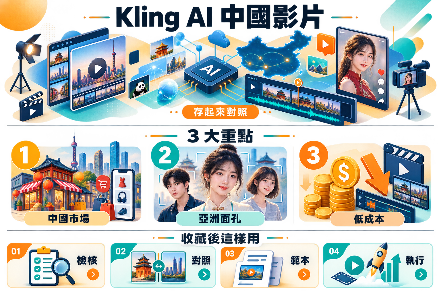 Kling AI 1 年中國影片 AI 完整檢核：vs Ru
