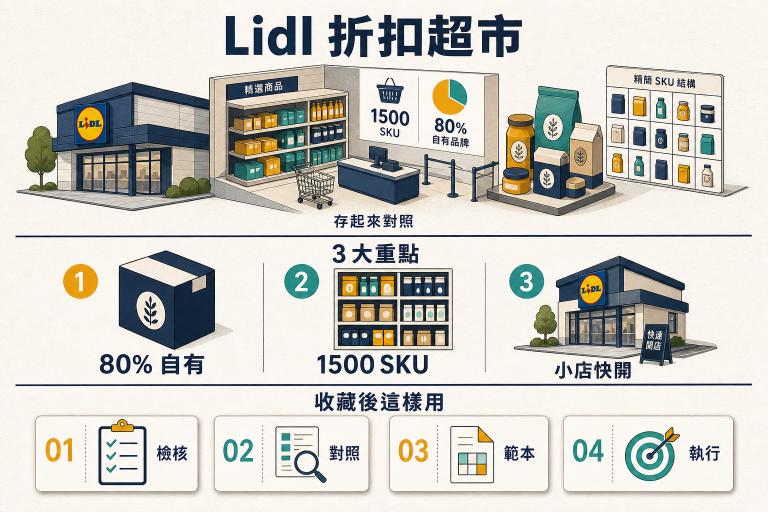 Lidl 折扣超市進美國完整檢核：德式模式 3 大機制 + 