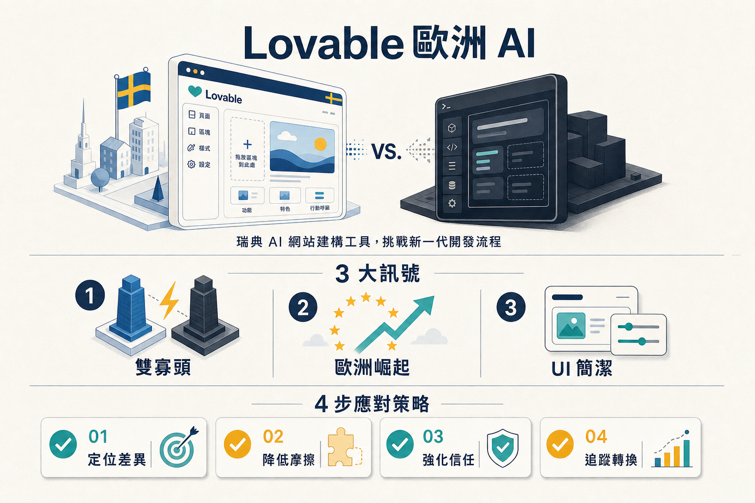 Lovable AI 3 訊號資訊圖
