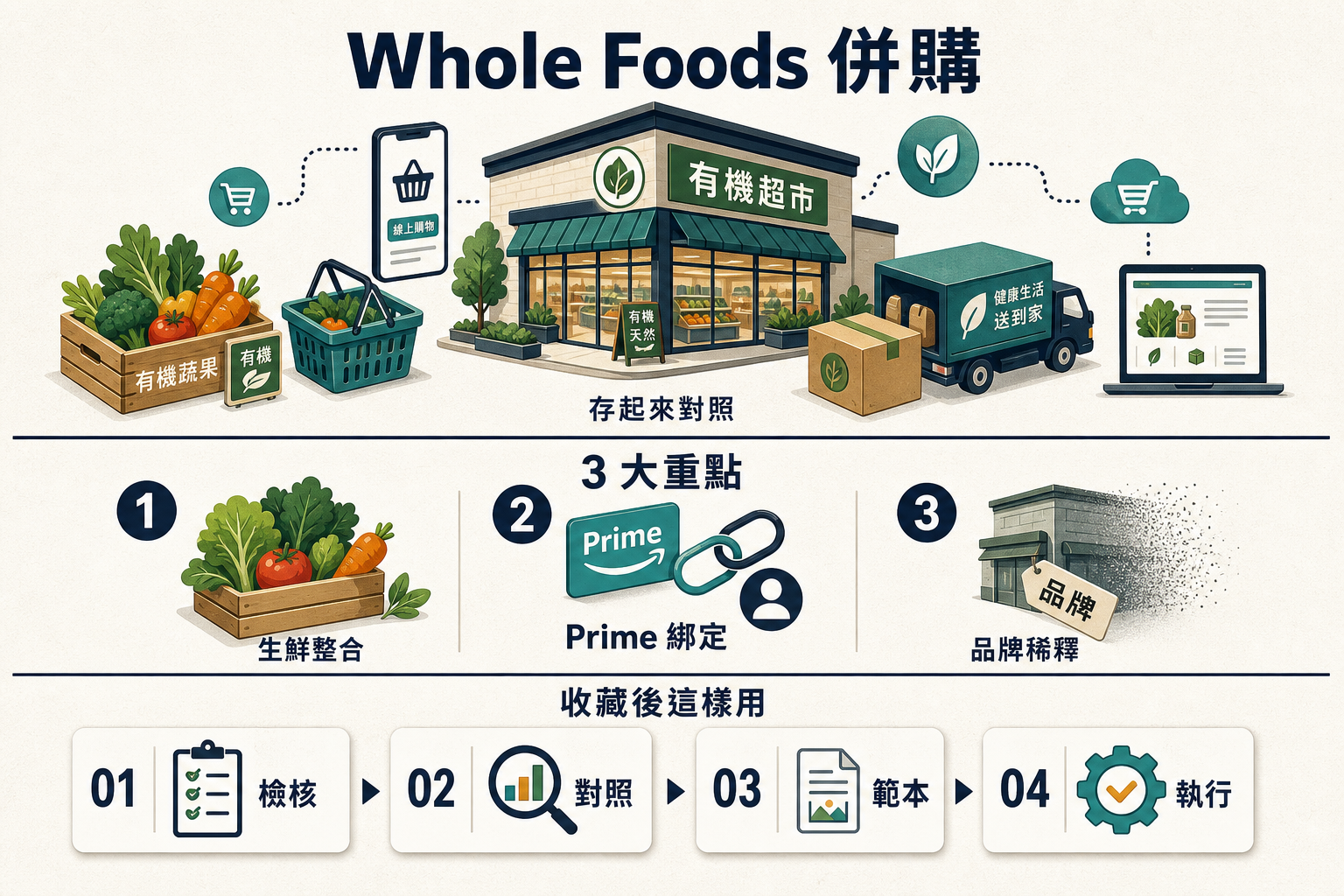 Whole Foods 被 Amazon 收購 8 年完整檢