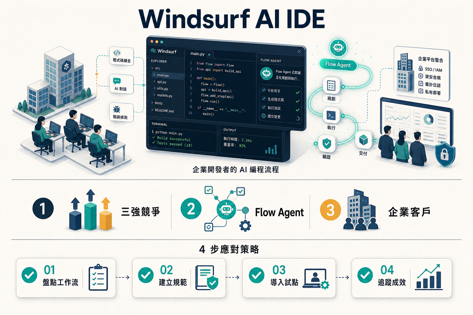 Windsurf AI IDE 3 訊號資訊圖