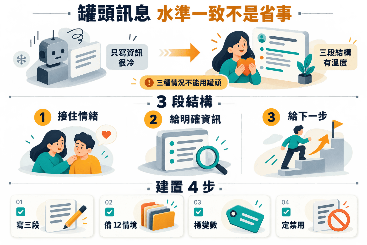 【行銷觀點】電商客服罐頭訊息設計 SOP｜12 種情境模板 + 常見 3 錯誤