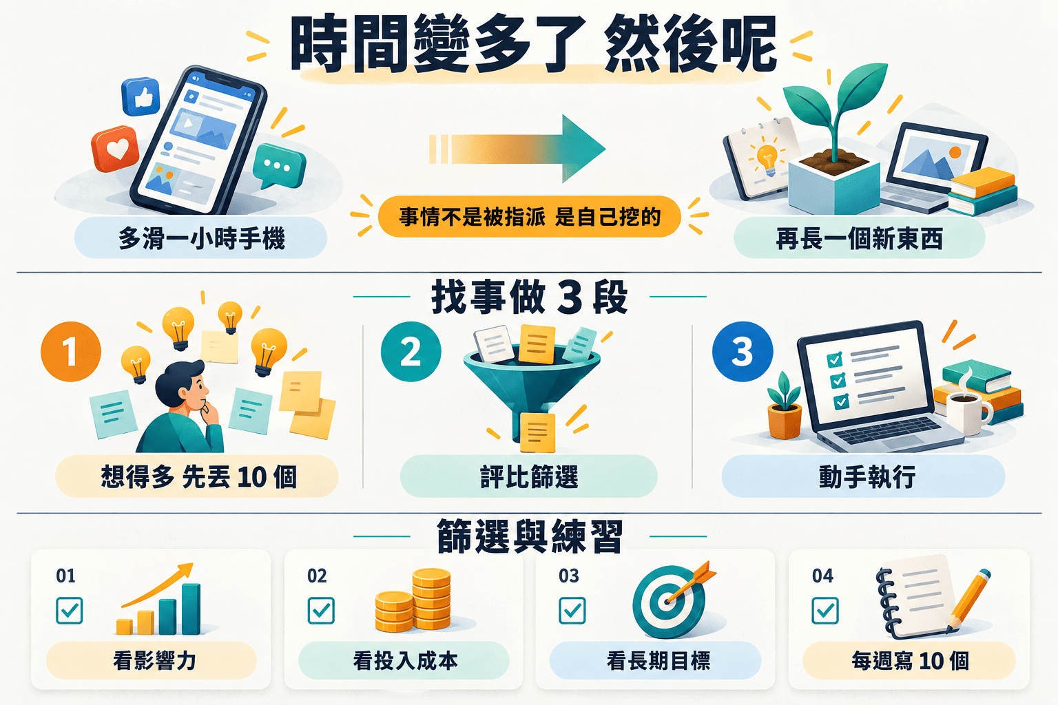 有了 AI 之後最該練的能力｜找事做