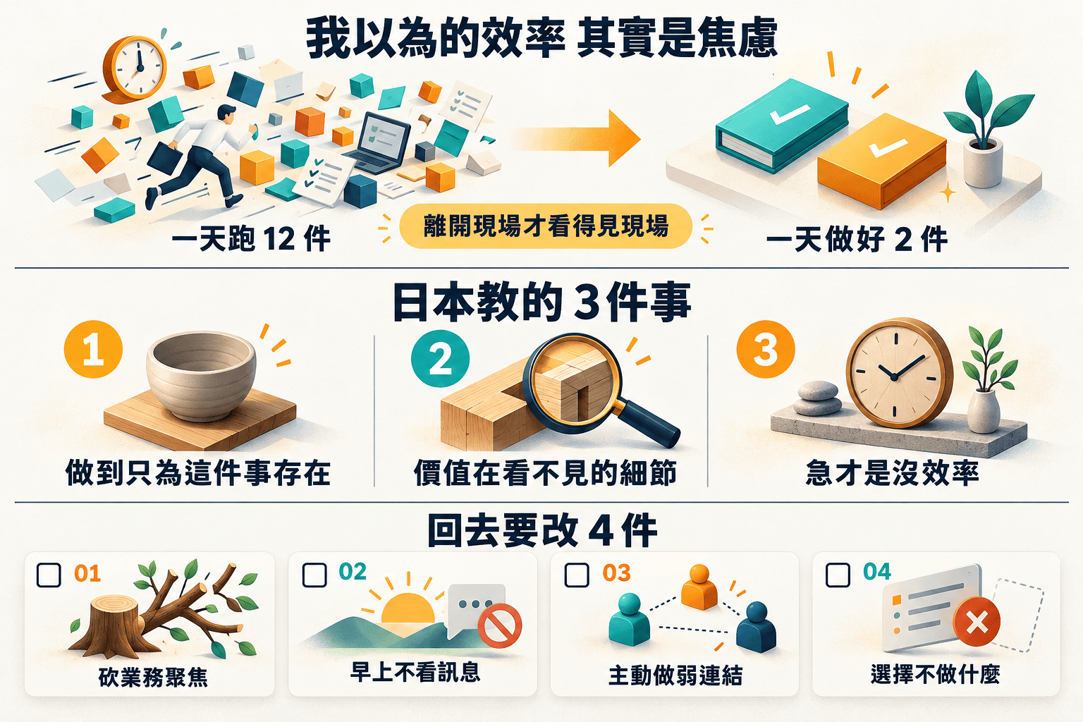 【思維升級】在日本旅居 27 天，我才搞懂以前不是在努力，是在瞎忙