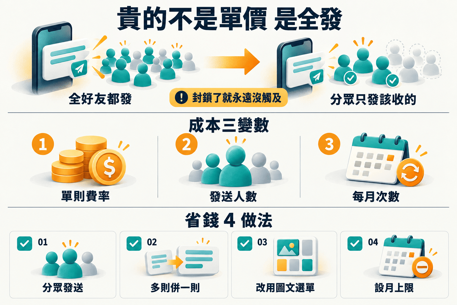 【行銷QA問】LINE 推播費用怎麼算才不會爆｜訊息成本試算與 4 個省錢做法